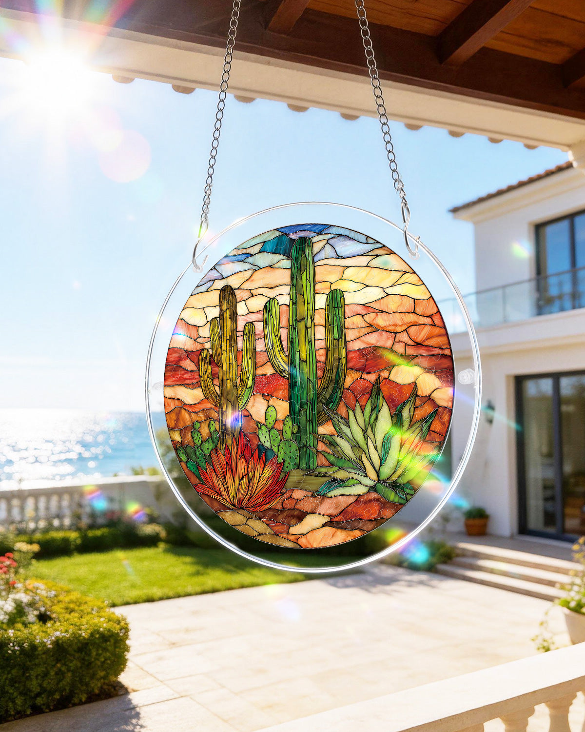 kaayee-suncatcher-puzzle-sunset-cactus-acryl-medium image 8