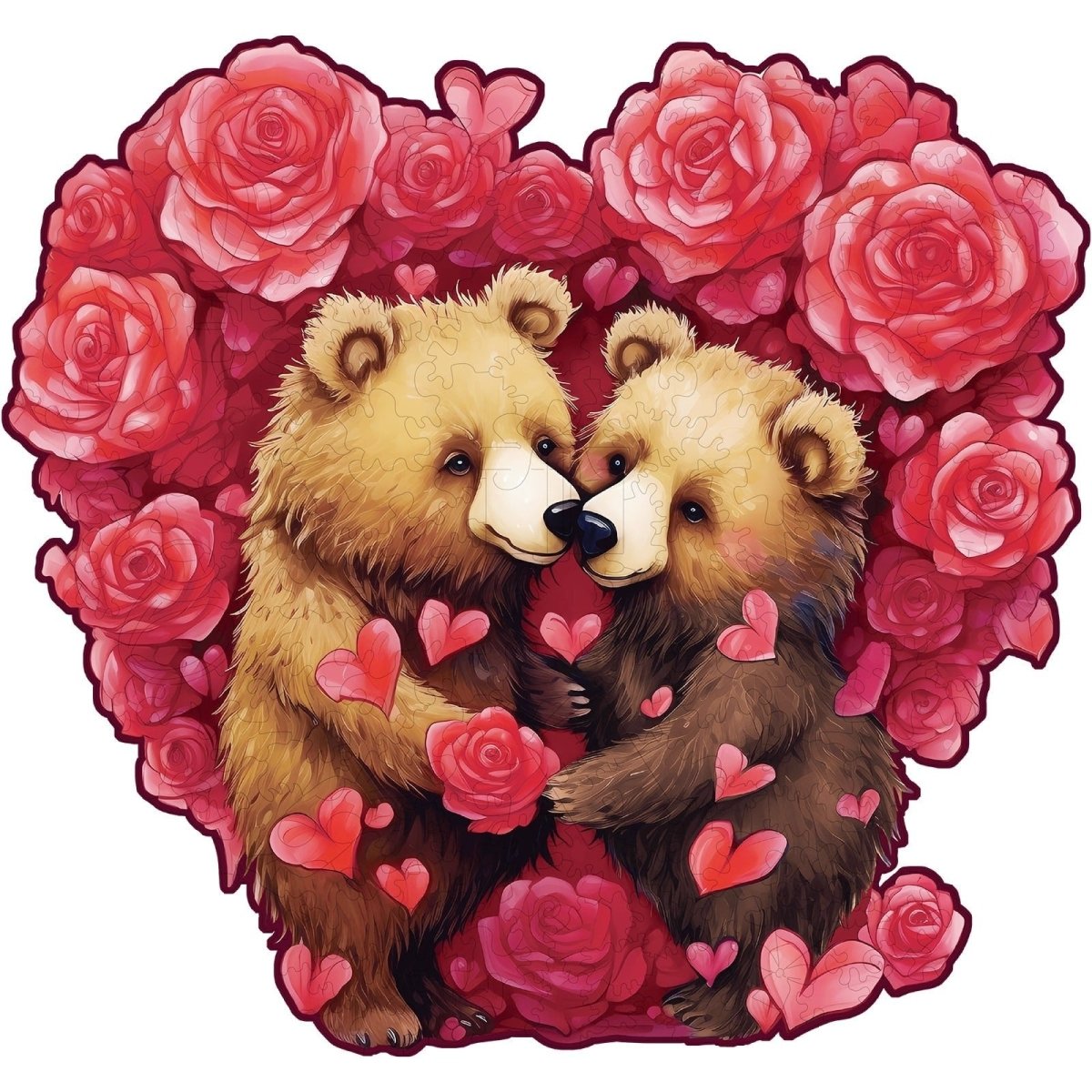 kaayee-wooden-eternal-embrace-holzpuzzle-small-pocket image 1