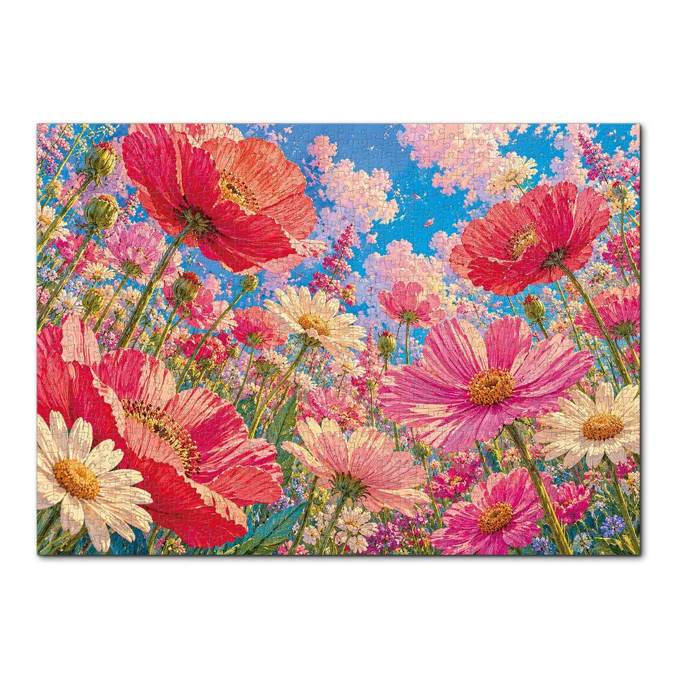 kaayee-summer-bloom-garden-1000-teile-kartonpuzzle-eco image 1