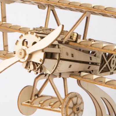 magicholz-3d-puzzle-flugzeug-dreidecker-holzmodell image 5