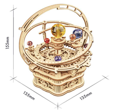 magicholz-mechanischer-bausatz-kleine-galaxie-spieluhr image 4