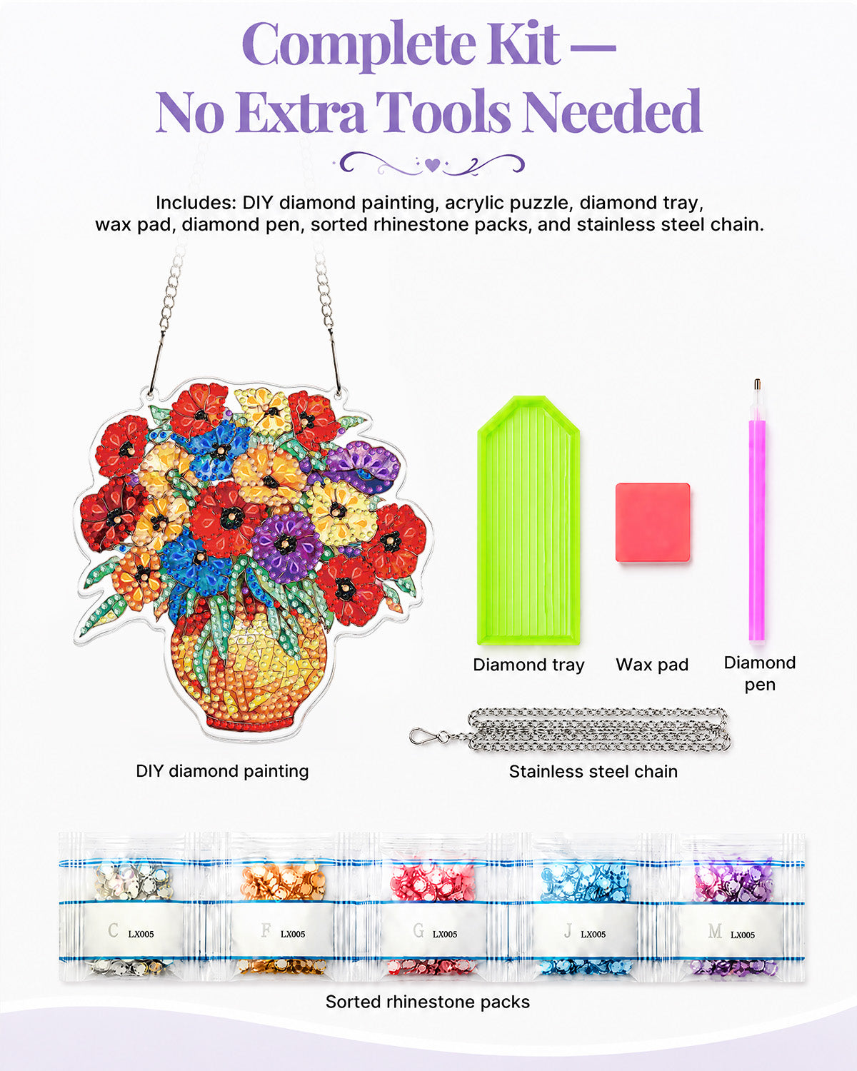 kaayee-suncatcher-puzzle-blooming-mosaic-fensterdeko-basteln image 5