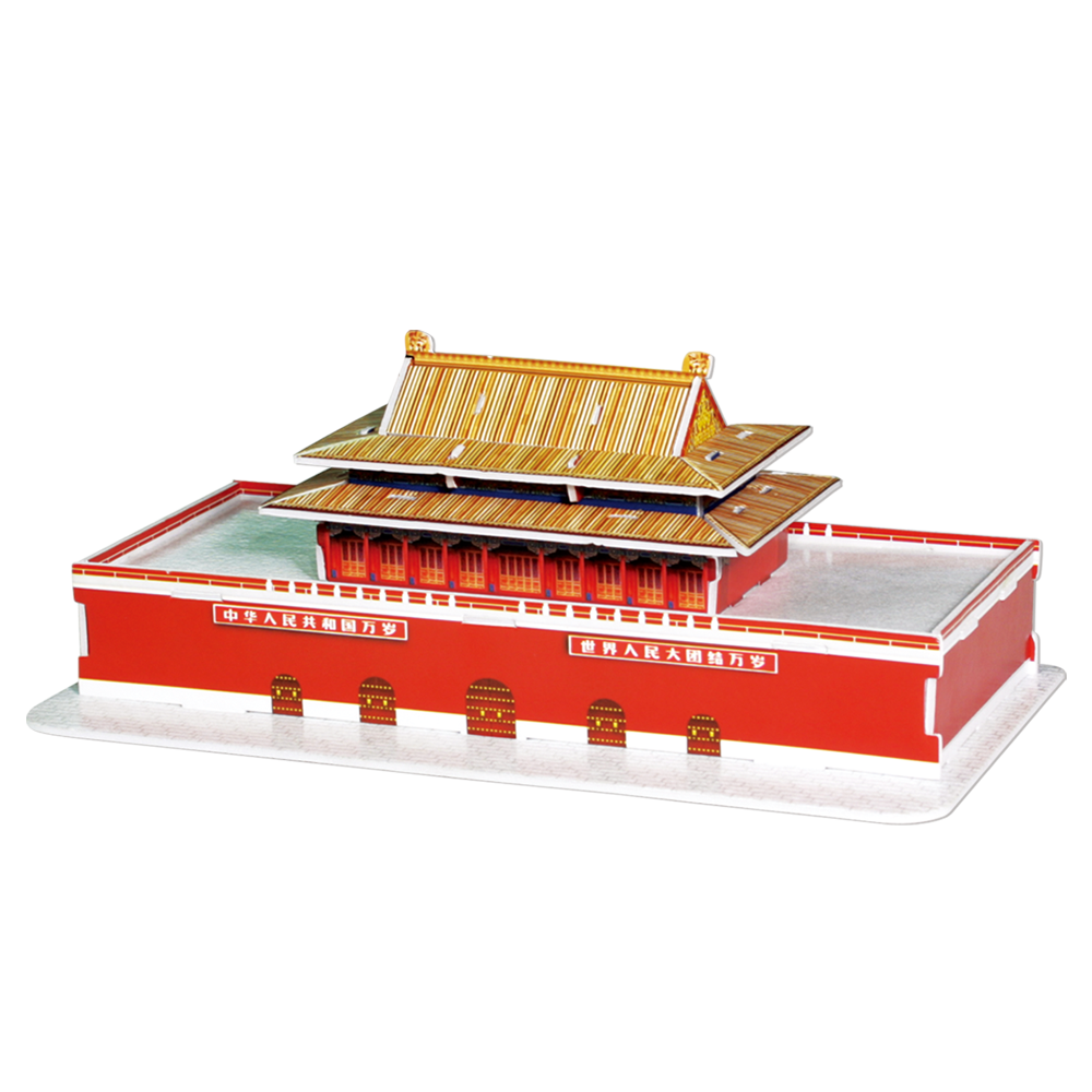 cubicfun-architecture-s3004h-tiananmen-3d-puzzle-tor-peking image 2