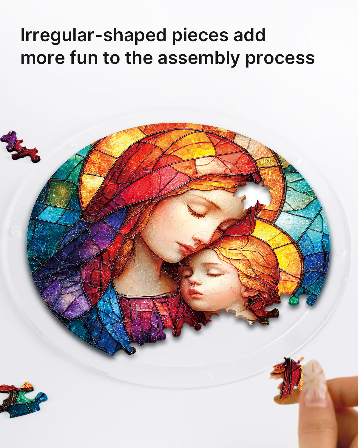 kaayee-suncatcher-puzzle-holy-embrace-acrylbild-medium image 2