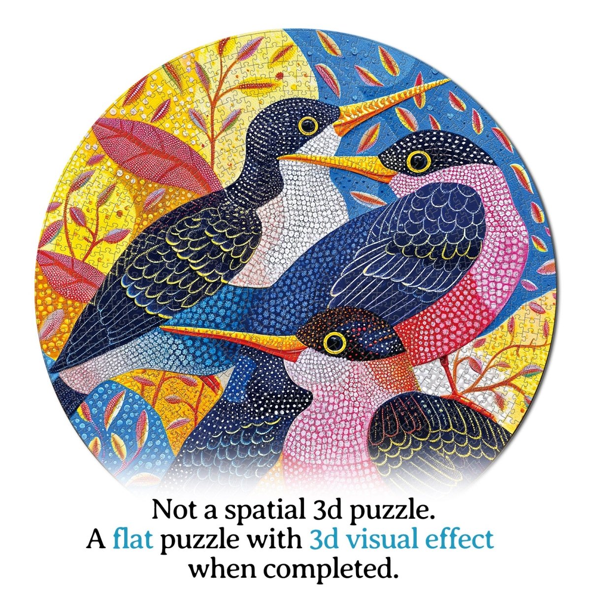 kaayee-cardboard-puzzle-birdsong-in-bloom-1000-teile-v-gel image 5