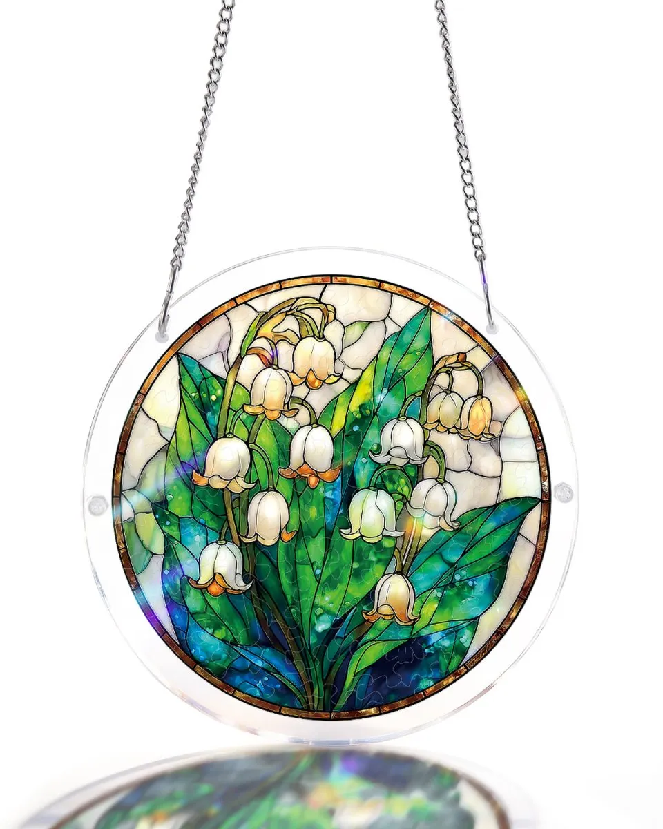 kaayee-suncatcher-puzzle-secret-lily-valley-acrylpuzzle-large image 1