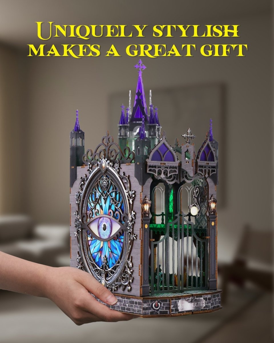 kaayee-book-nook-kit-gothic-castle-miniaturhaus-type-c image 7