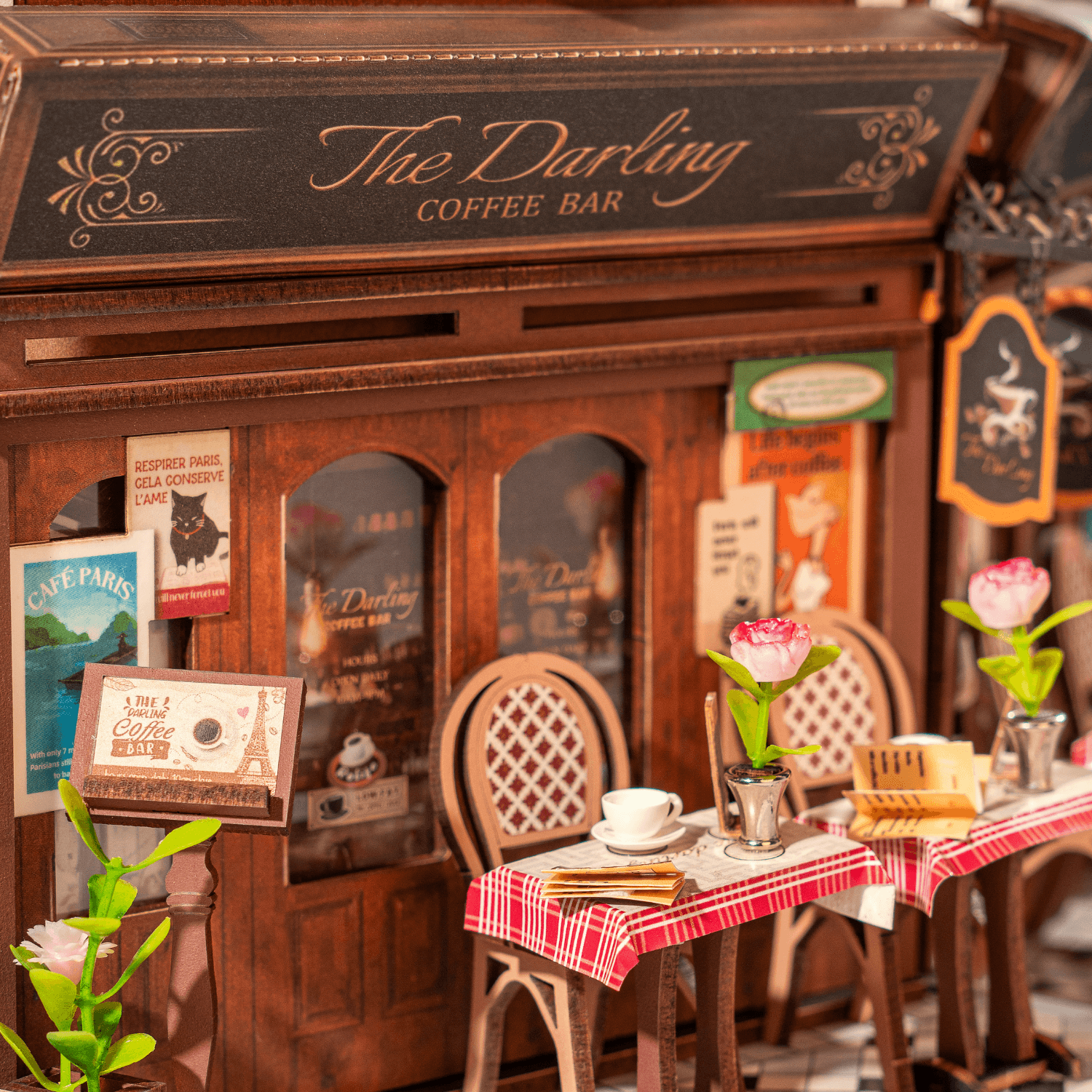 magicholz-arcade-dating-book-nook-bausatz-mit-licht image 5
