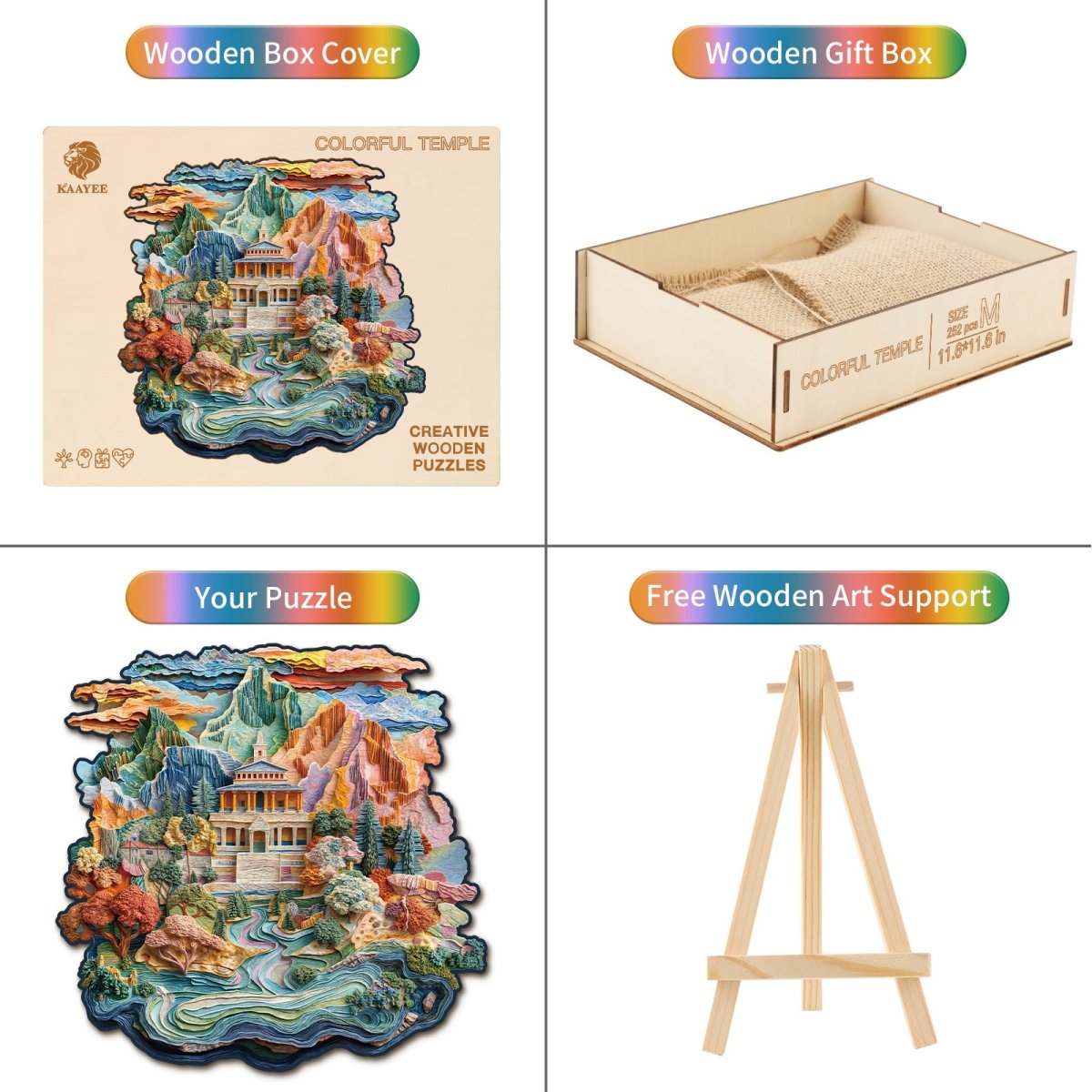 kaayee-tempel-holzpuzzle-medium-fan-favorite-landschaft image 3