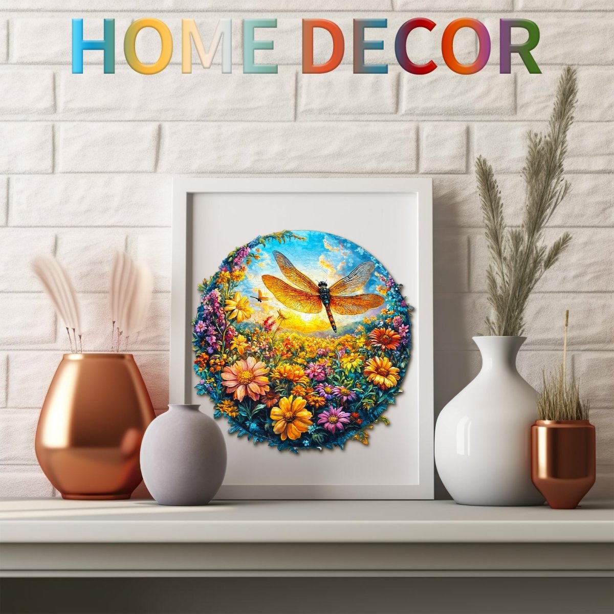 kaayee-wooden-puzzle-libelle-blumen-holzpuzzle-mittel image 8
