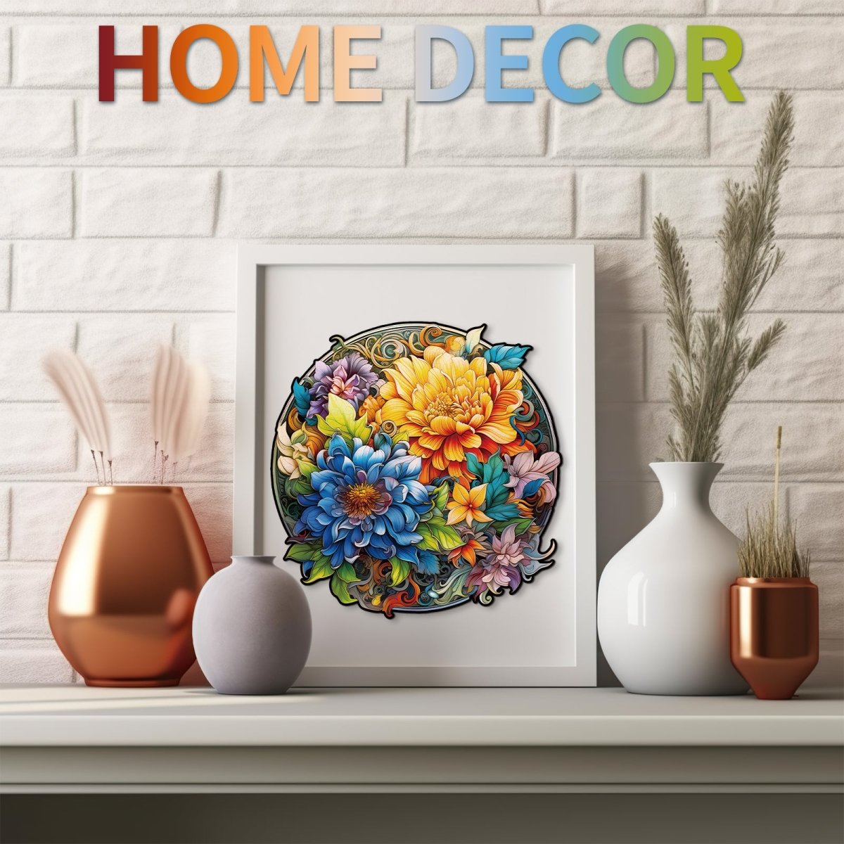 kaayee-wooden-puzzle-prosperous-bloom-holzpuzzle-blumen image 7