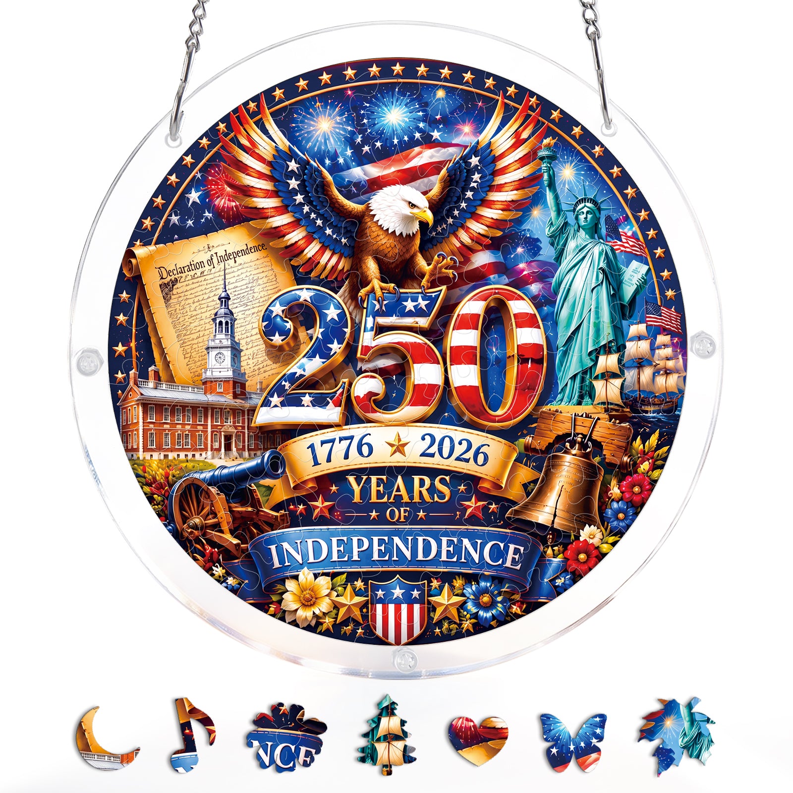 kaayee-suncatcher-puzzle-independence-glory-fensterbild-small image 3
