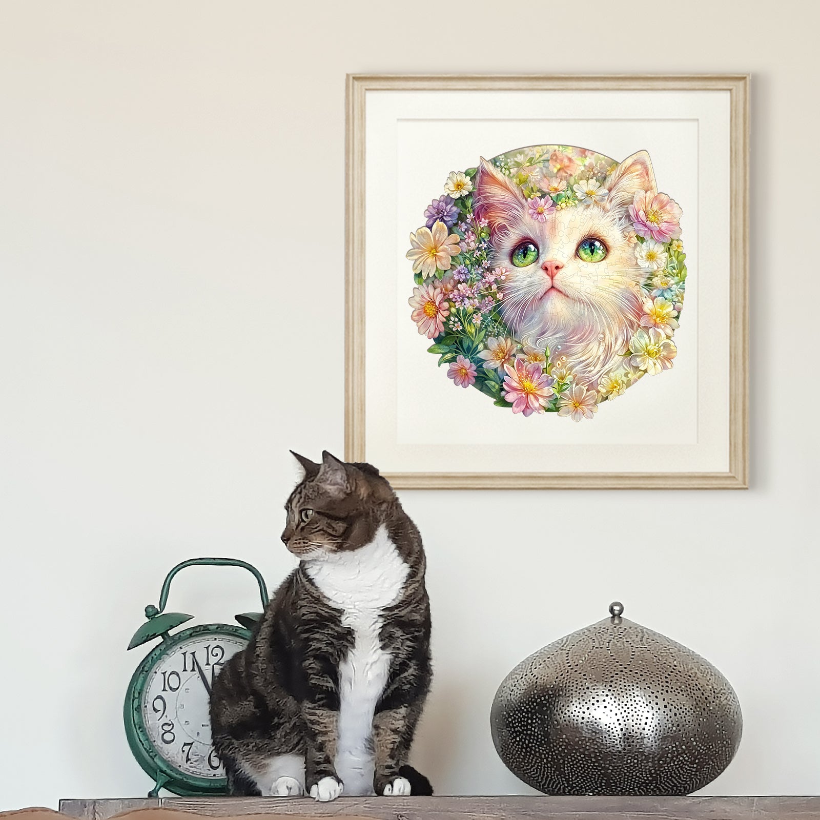 jigfoxy-cat-holzpuzzle-m-233-teile-katzenmotiv image 5