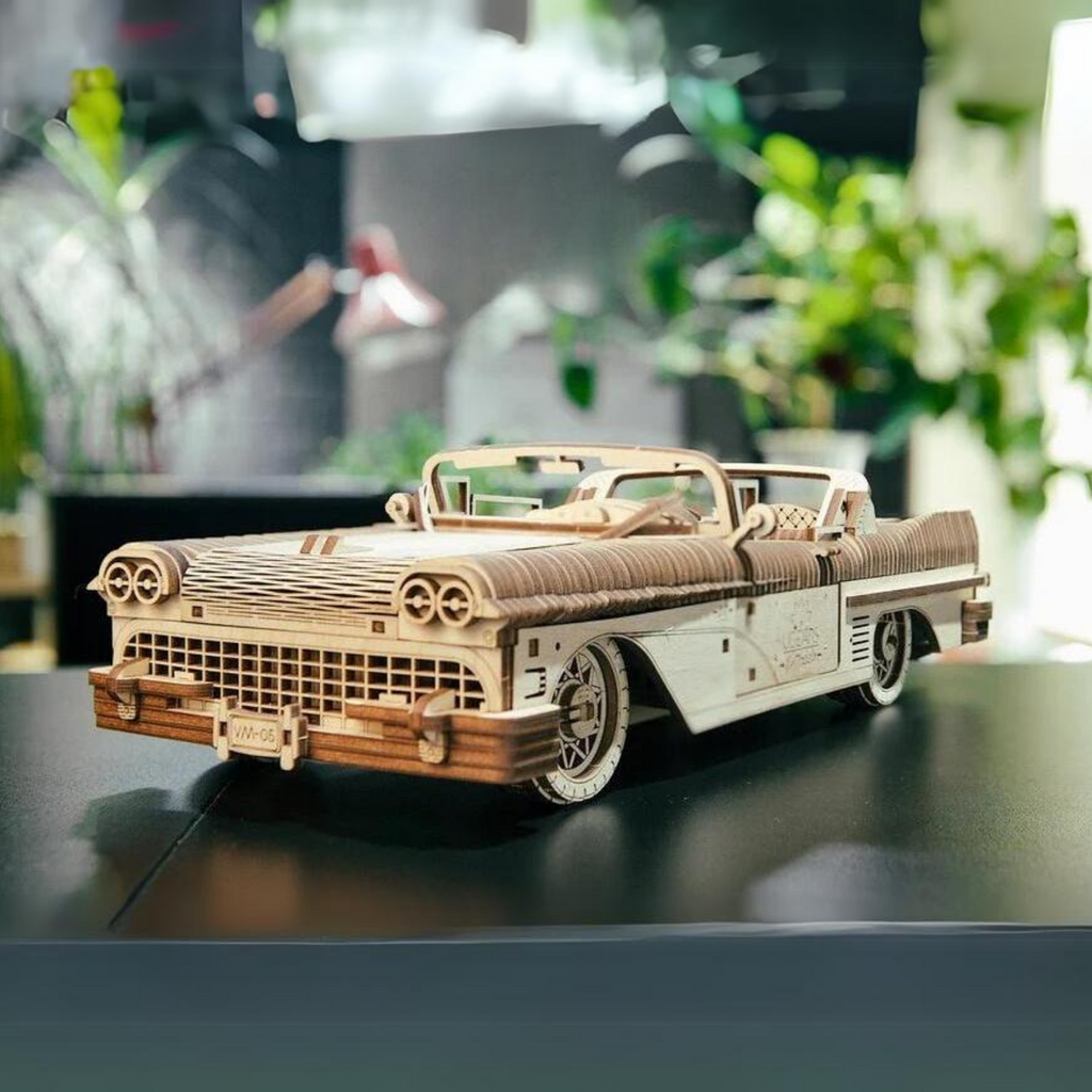 magicholz-mechanischer-bausatz-traumcabriolet-vm-05-oldtimer image 1
