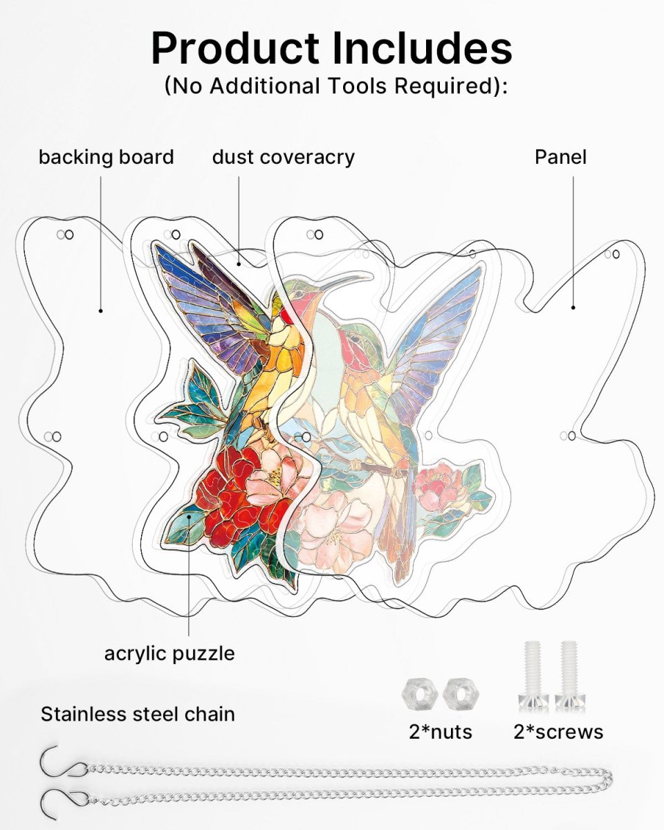 kaayee-suncatcher-puzzle-two-birds-of-spring-acryl-medium image 5