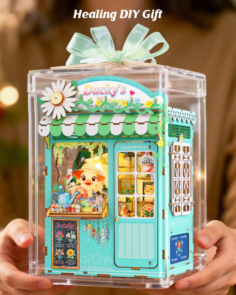 kaayee-book-nook-kit-ducky-s-flower-shop-b-cherecke image 4