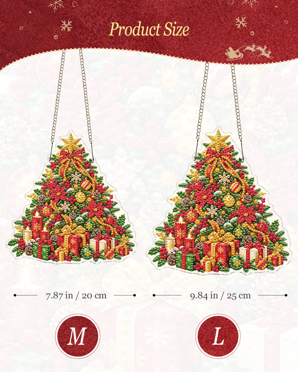 kaayee-suncatcher-puzzle-christmas-tree-fensterbild-20-cm-perlen image 4
