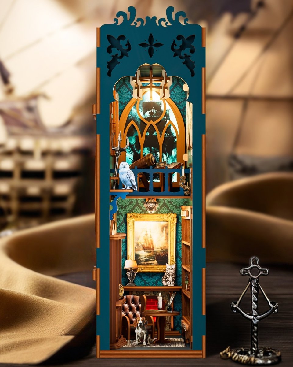 kaayee-book-nook-kit-age-of-exploration-booknook-3d image 2