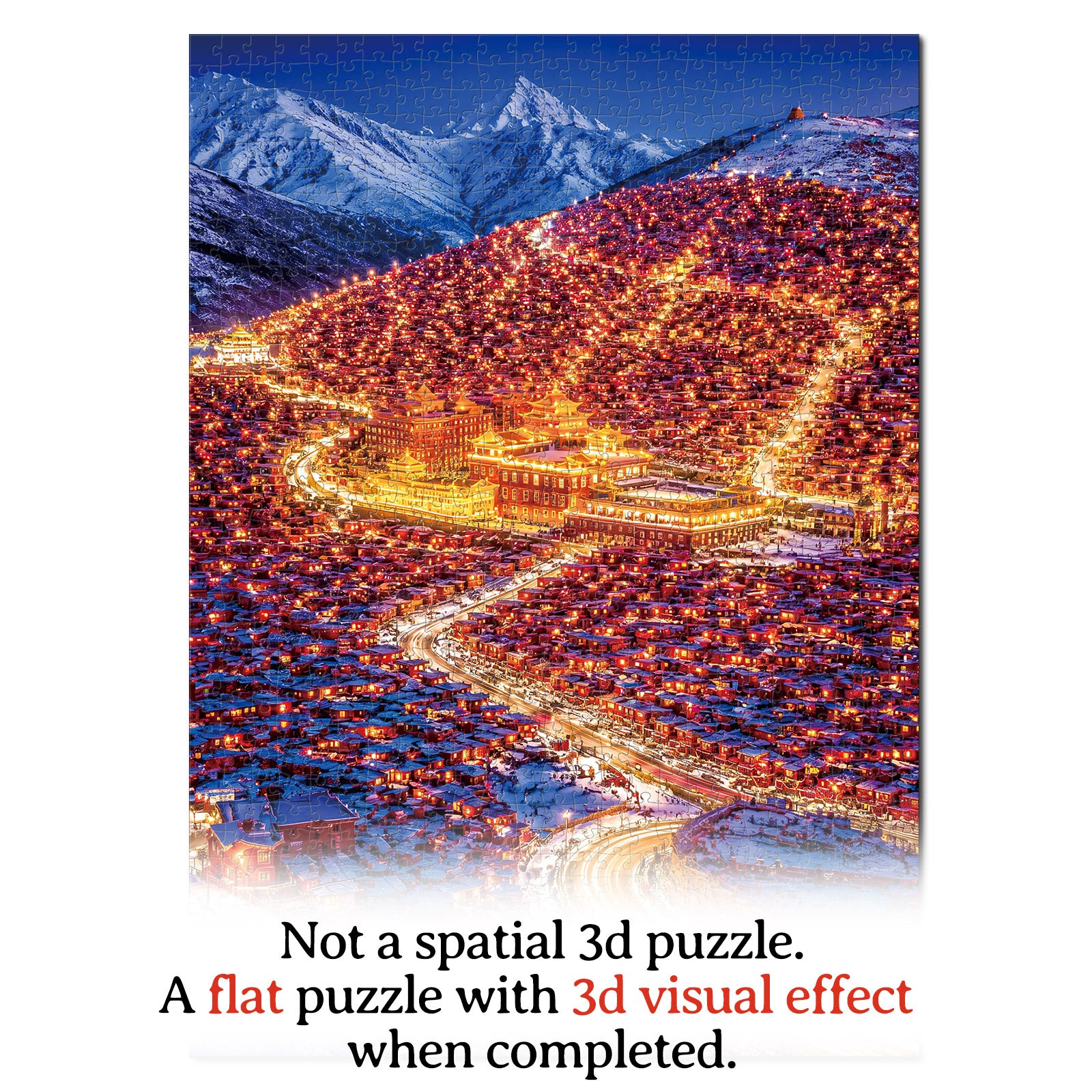 kaayee-cardboard-puzzle-golden-path-1000-teile-standard image 7