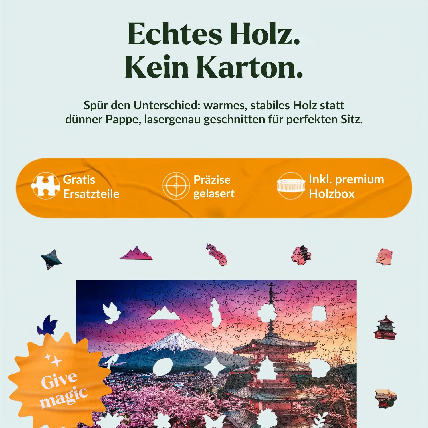 magicholz-holzpuzzle-kirschbl-tenzauber-am-fuji-500-teile image 3