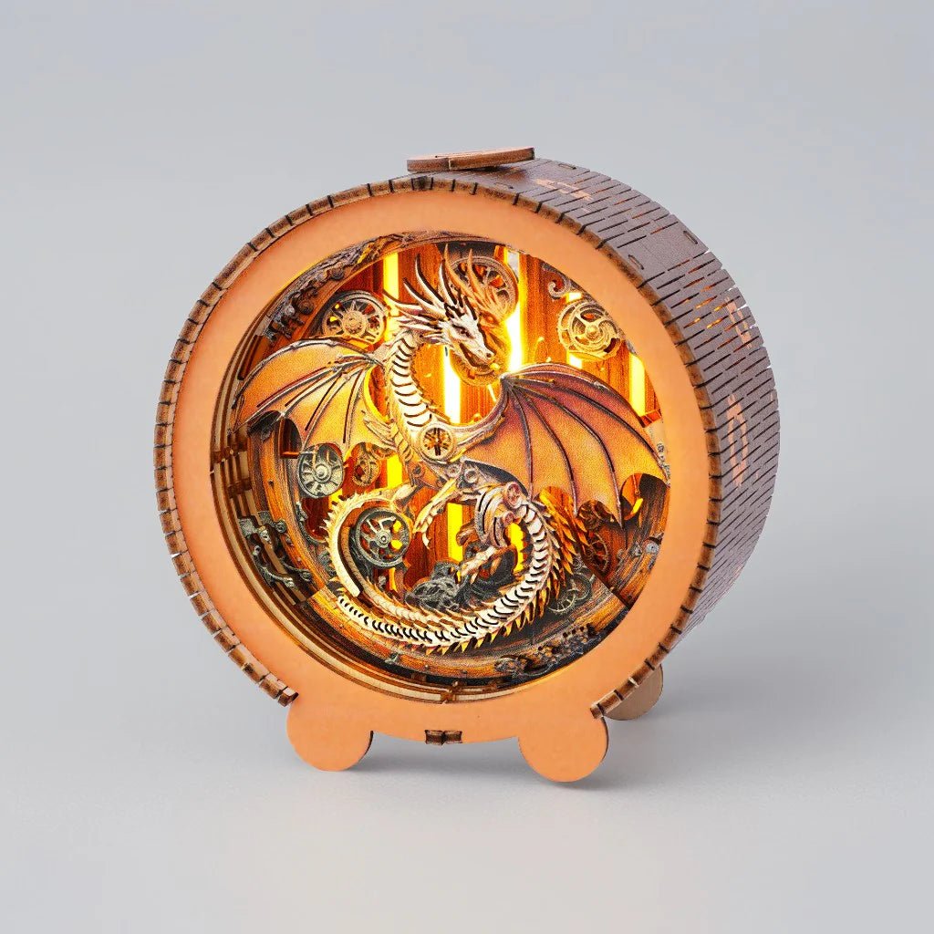 kaayee-night-light-mechanical-dragon-holznachtlicht-drache image 5