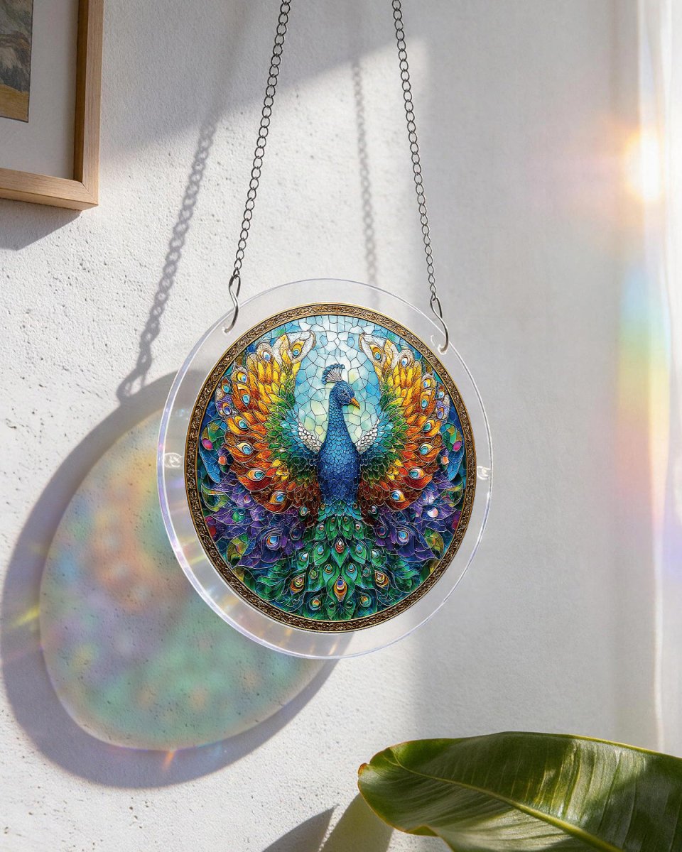 kaayee-suncatcher-puzzle-peacock-of-radiance-acrylpuzzle-large image 7