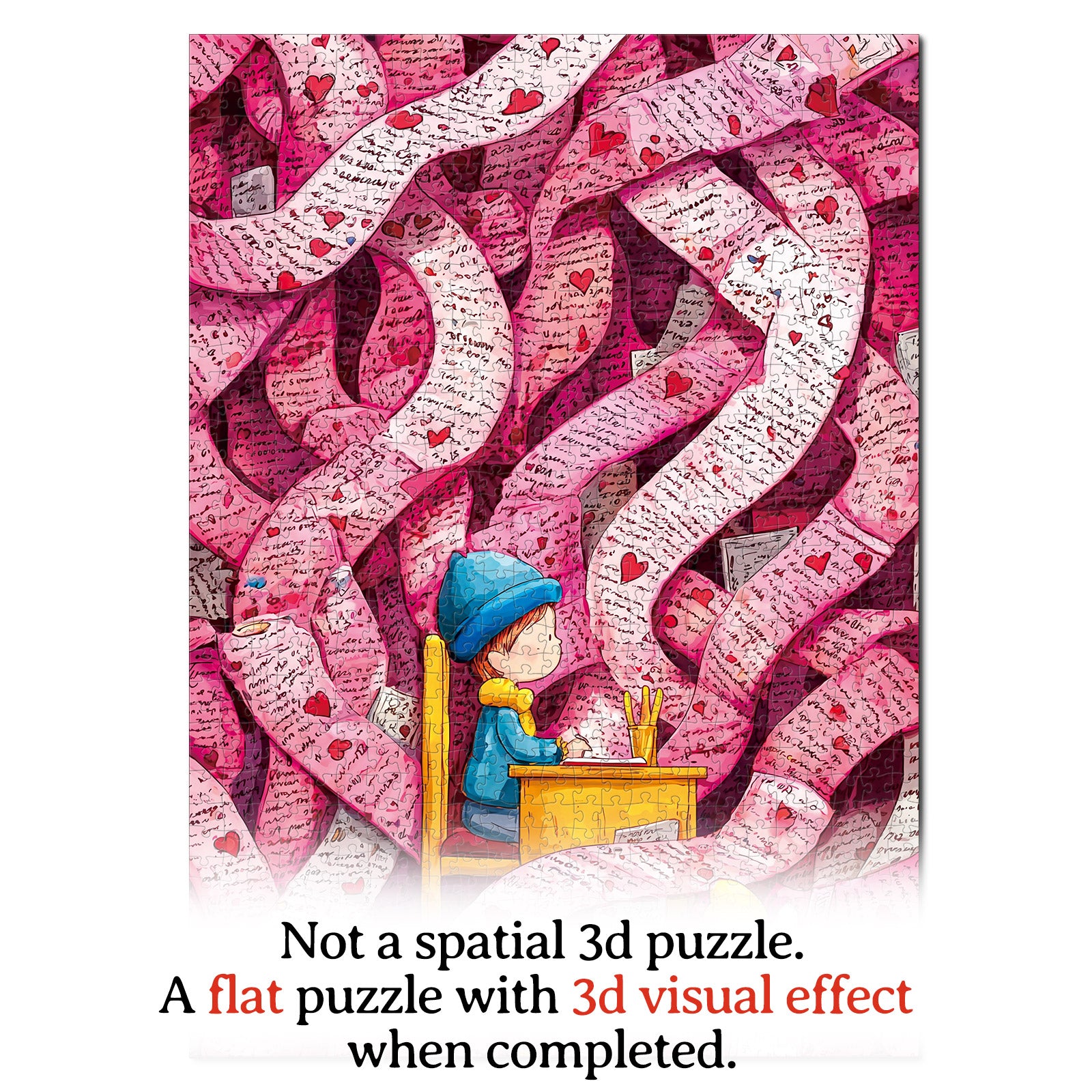 kaayee-cardboard-puzzle-the-pink-maze-1000-teile-standard image 7