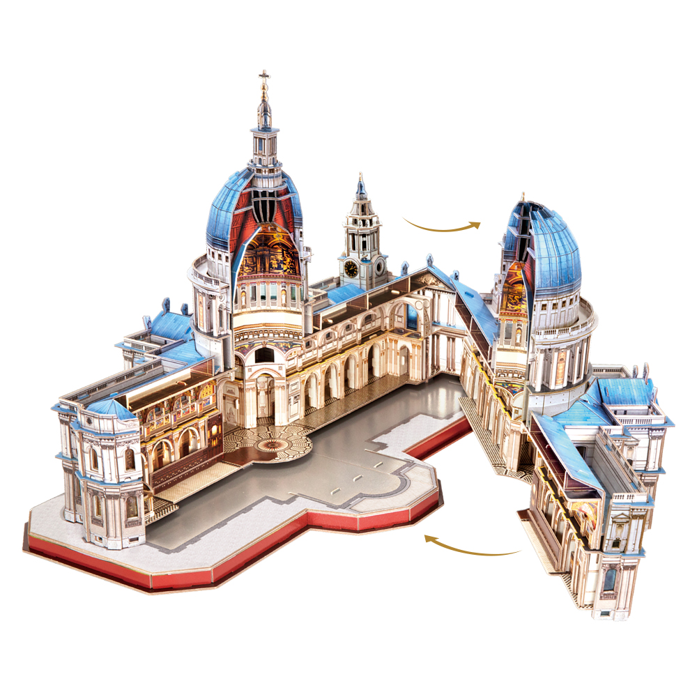 cubic-fun-mc270h-st-paul-s-cathedral-3d-puzzle-master image 3