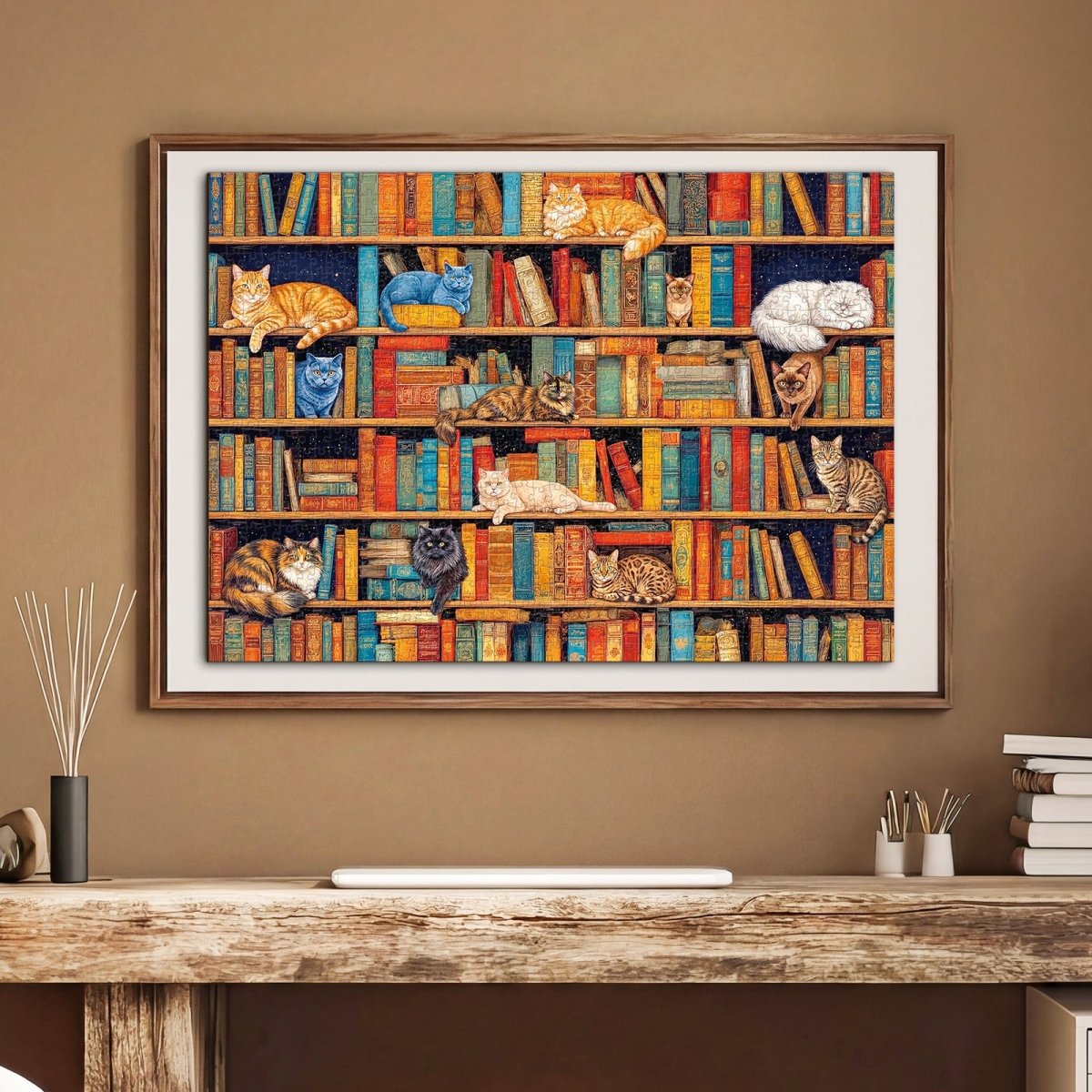 kaayee-cat-on-shelf-puzzle-1000-teile-eco-white-board-katzen image 8