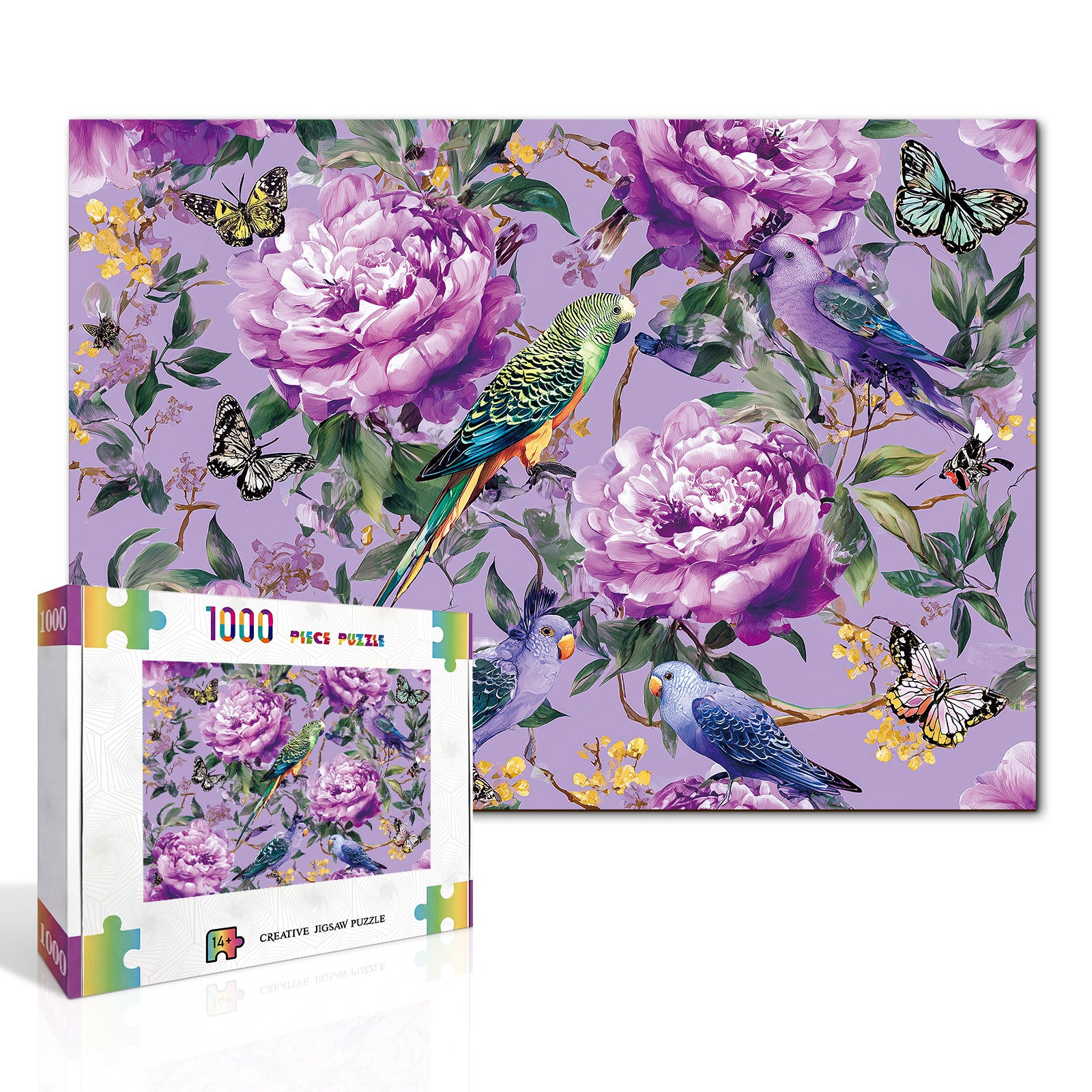 kaayee-lavender-birdsong-1000-teile-puzzle-standard-edition image 2