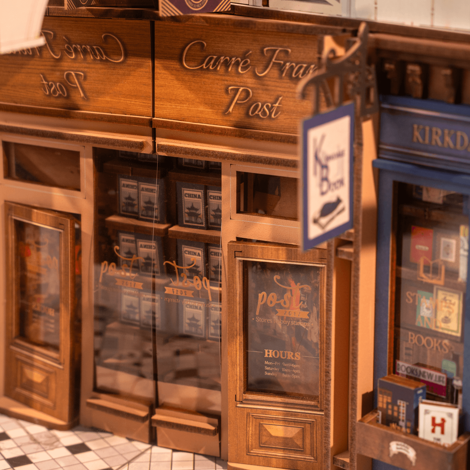 magicholz-arcade-dating-book-nook-bausatz-mit-licht image 7