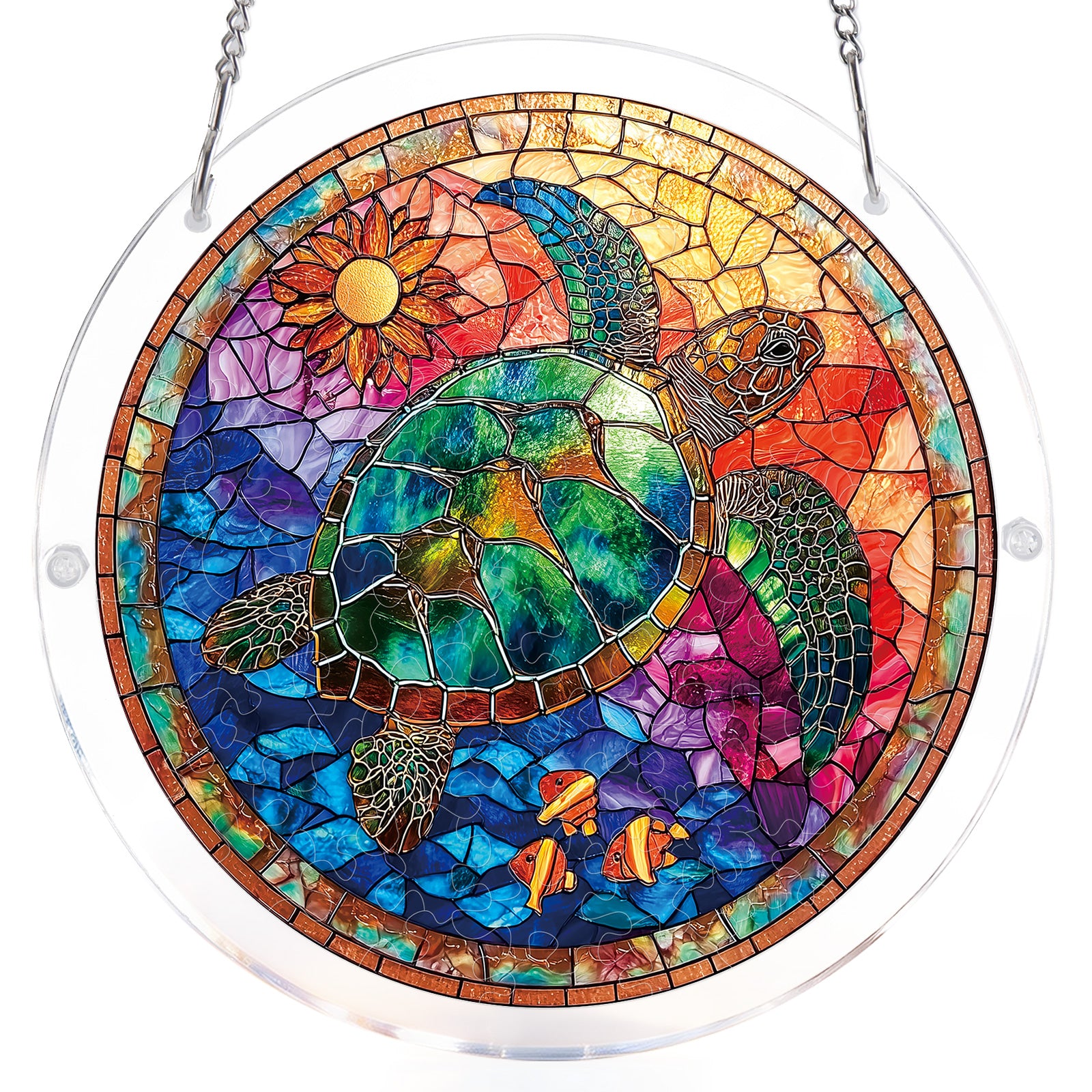 kaayee-suncatcher-puzzle-sea-turtle-fensterbild-small-acryl image 3