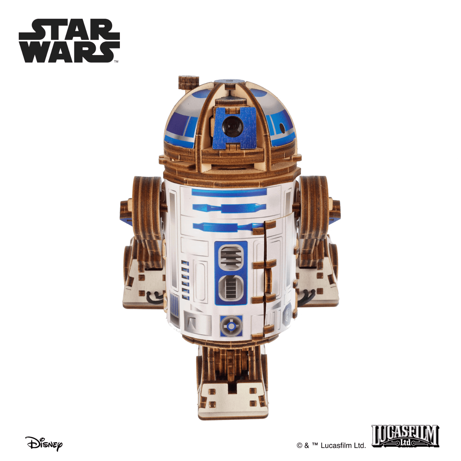 magicholz-mechanischer-bausatz-r2-d2-holzmodell-mit-projektor image 4