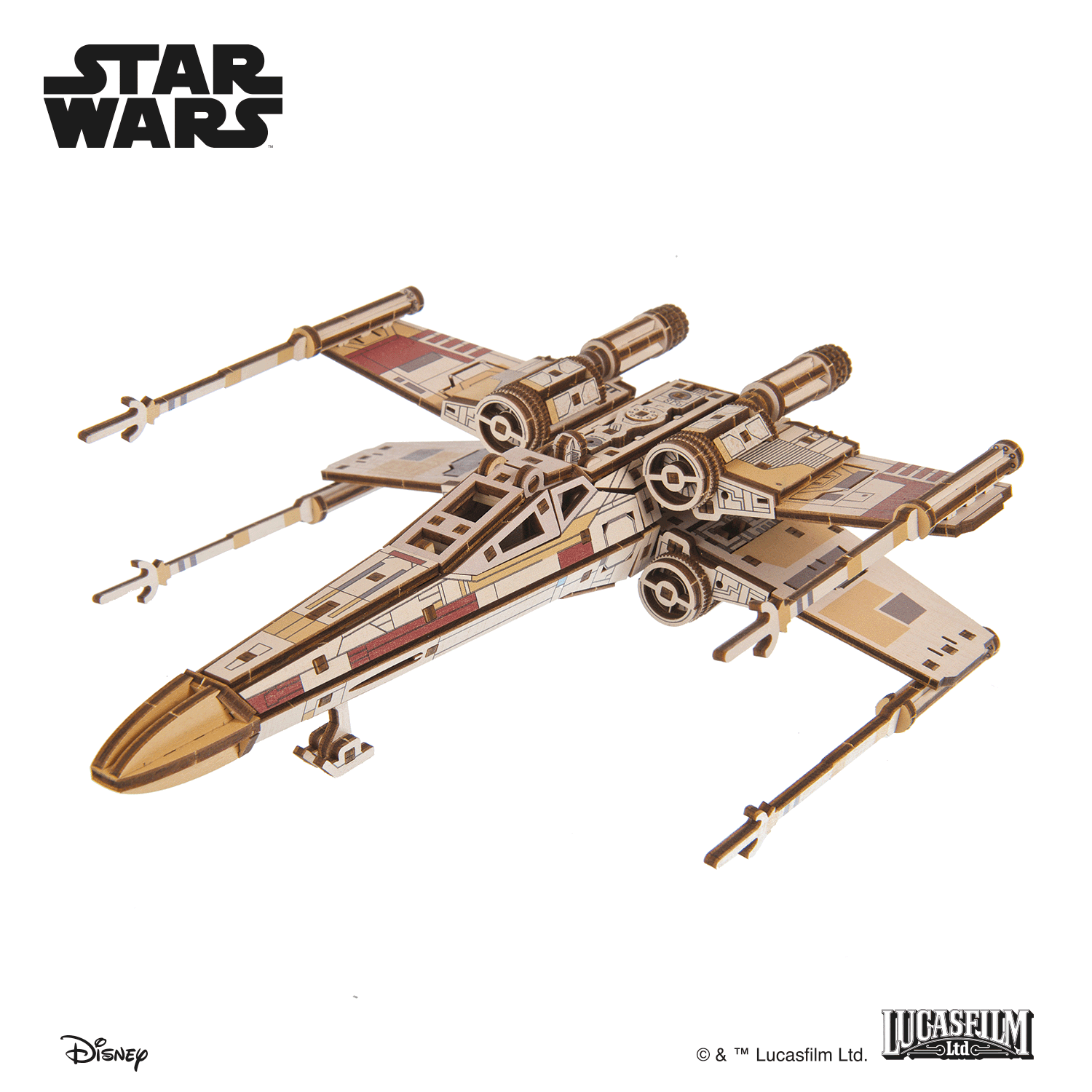 magicholz-star-wars-x-wing-starfighter-bausatz-455-teile image 1