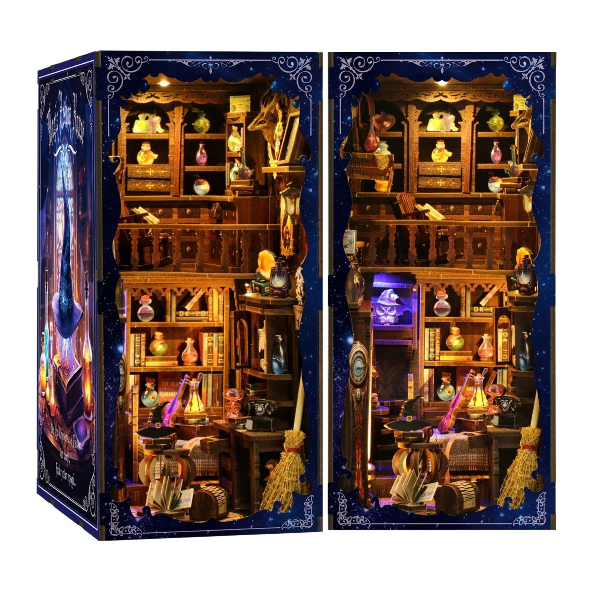 kaayee-book-nook-kit-magic-potion-3d-holzbausatz-fantasy image 1