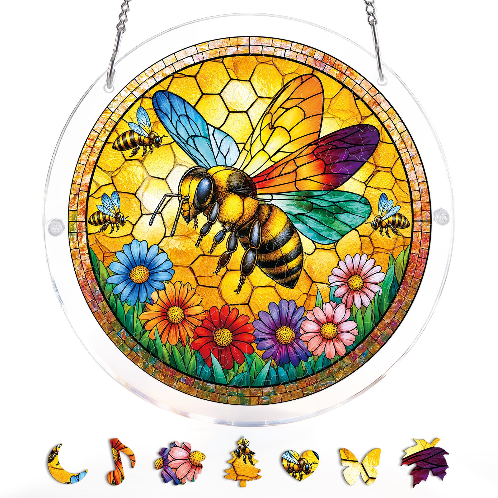 kaayee-sunshine-bee-suncatcher-medium-20-8-cm-biene image 3