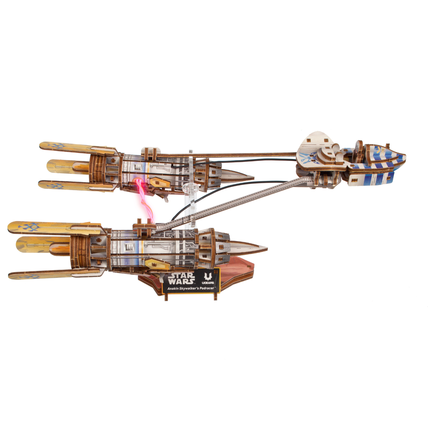 magicholz-mechanischer-bausatz-star-wars-podracer-led-modell image 6