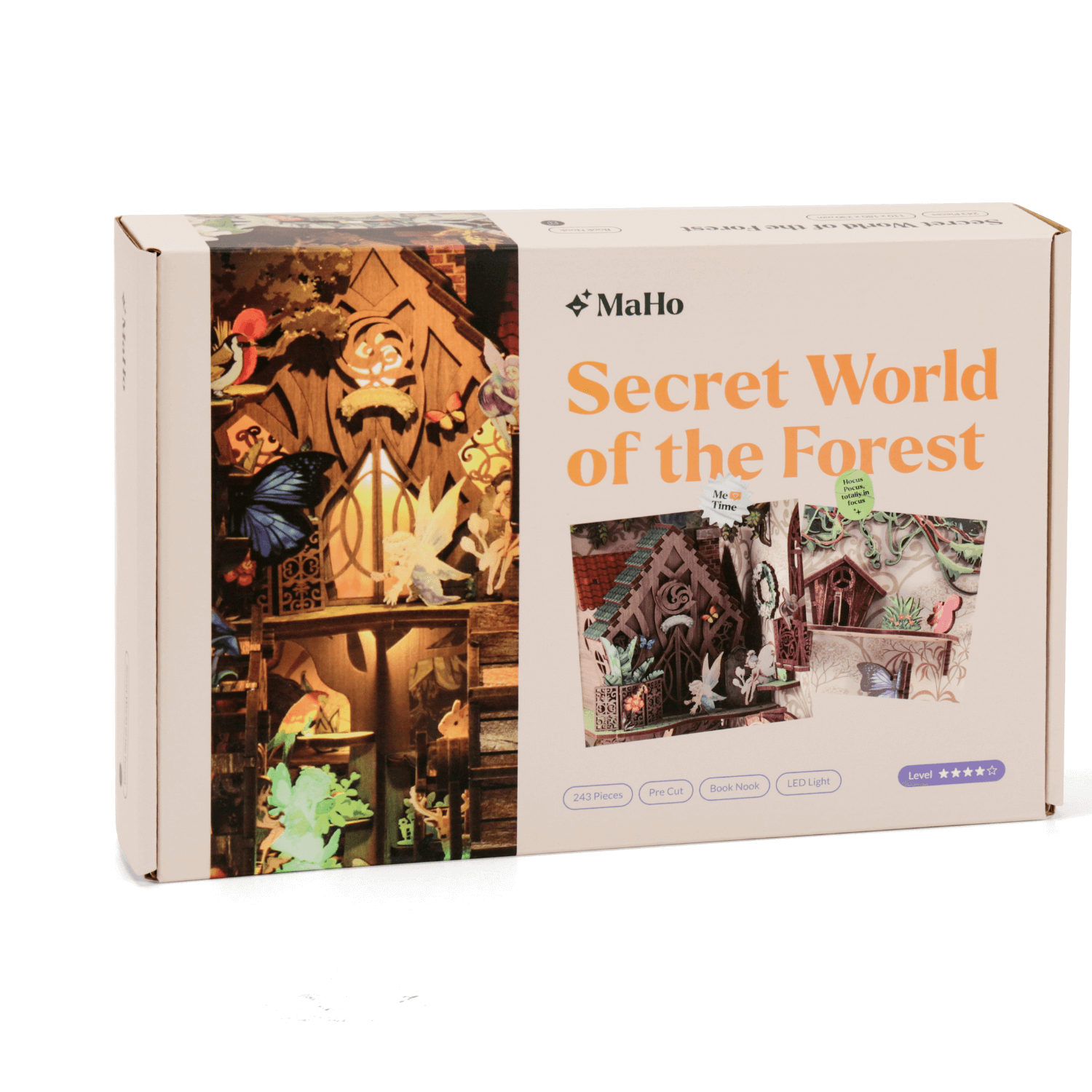 magicholz-book-nook-secret-world-of-the-forest-diorama-led image 8