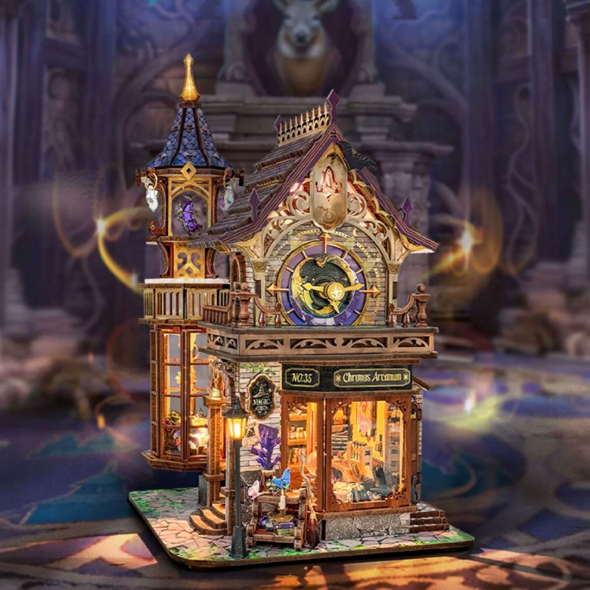 kaayee-time-magic-club-miniaturhaus-diy-bastelset image 2
