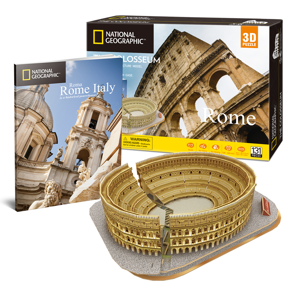 cubicfun-city-traveller-ds0976h-kolosseum-3d-puzzle-rom image 1