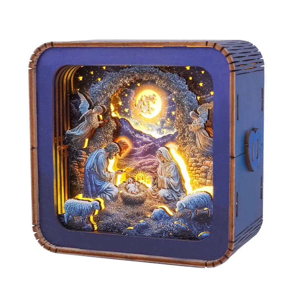 kaayee-night-light-the-nativity-nachtlicht-krippe-holz-bausatz image 1
