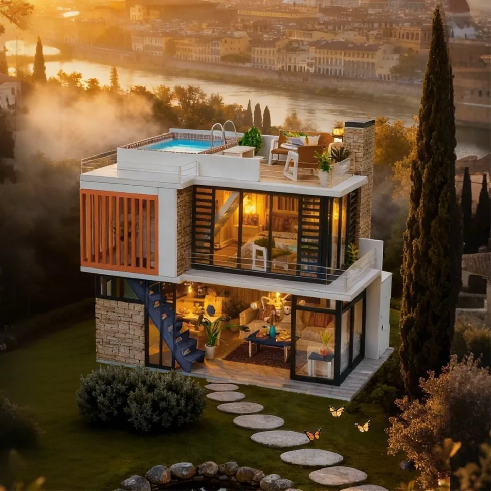 kaayee-florence-villa-miniaturhaus-diy-toskana image 1