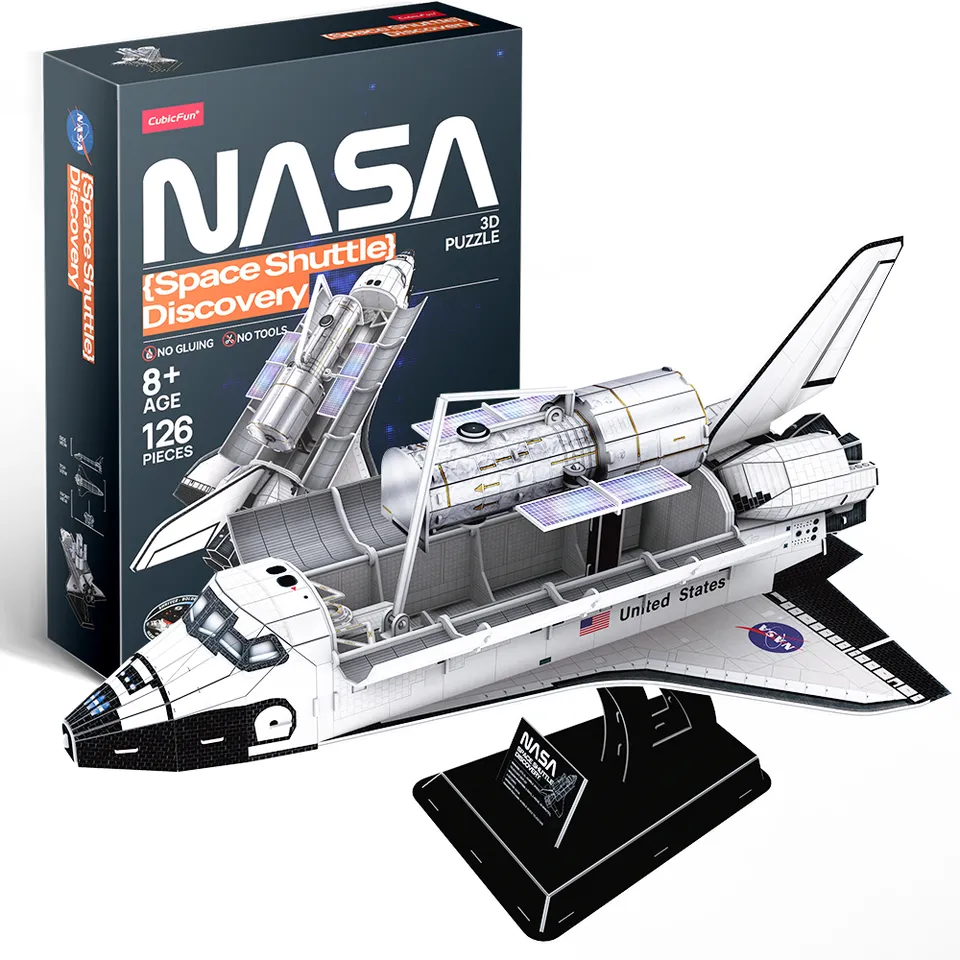 cubic-fun-ds1057h-space-shuttle-discovery-3d-puzzle-nasa image 1