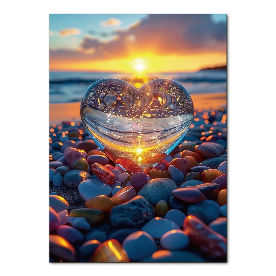 kaayee-cardboard-glass-heart-sunset-puzzle-1000-teile-eco image 1
