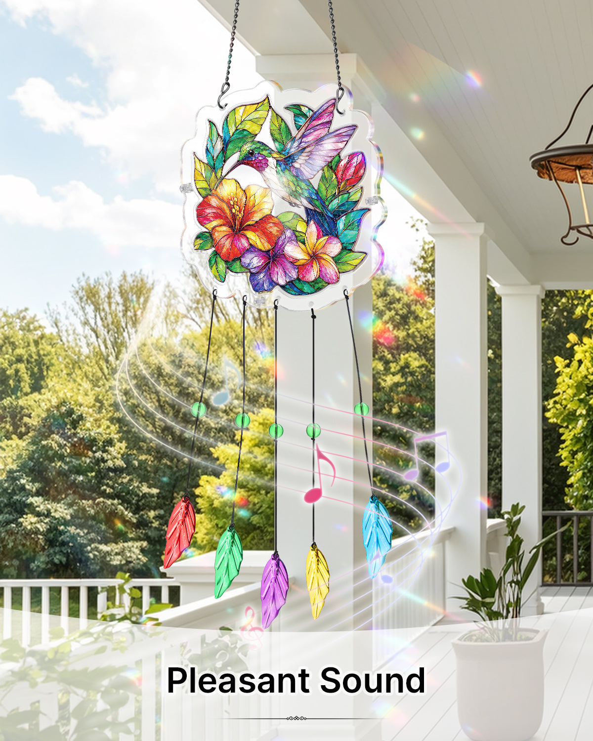 kaayee-wind-chime-hummingbird-garden-acryl-windspiel-small image 4