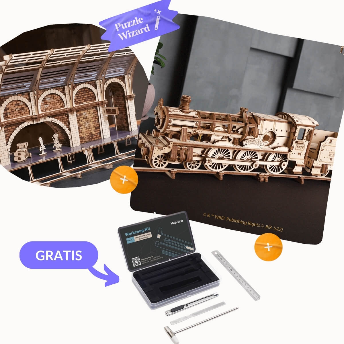 magicholz-mechanischer-bausatz-hogwarts-express-journey-holzmodell-starter-kit image 4