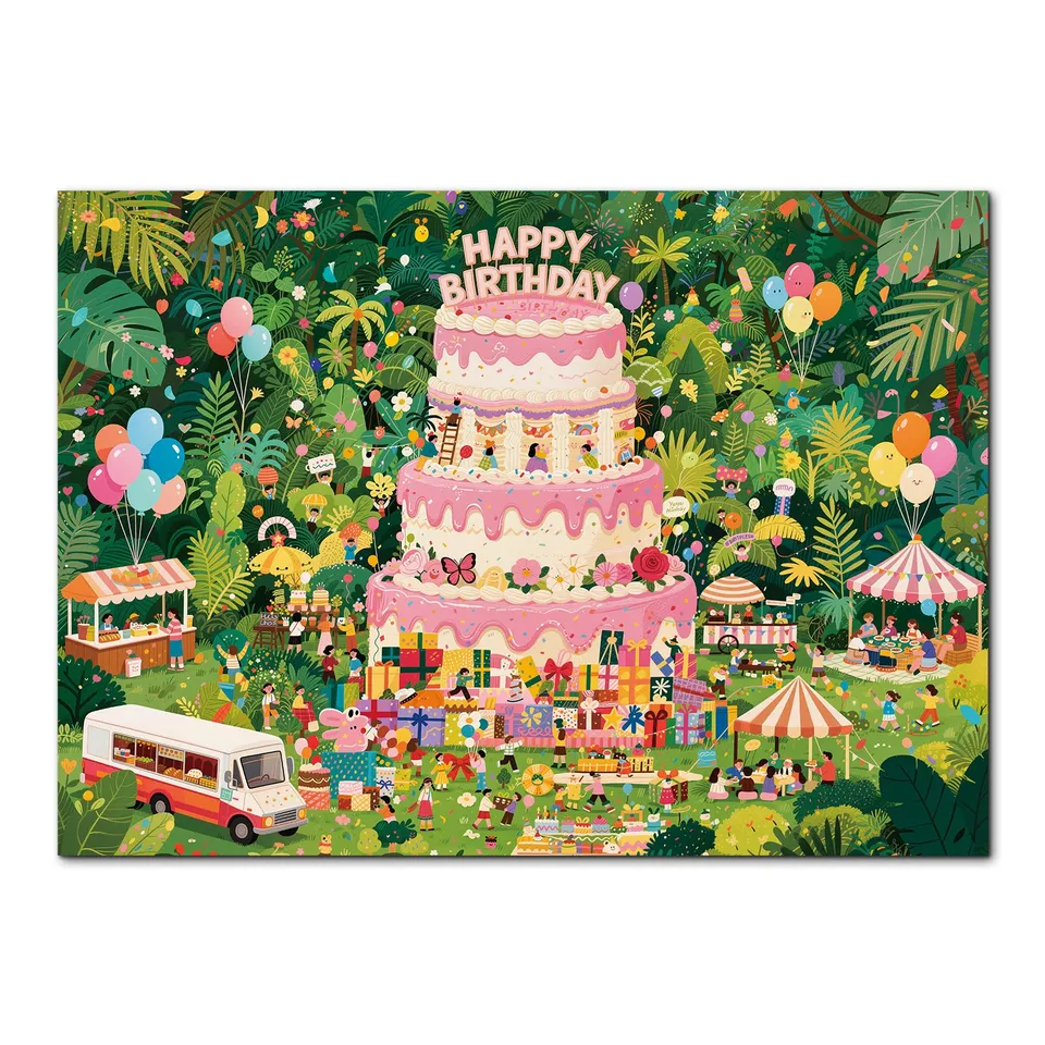kaayee-dreamy-birthday-garden-1000-teile-puzzle-eco-garten image 1
