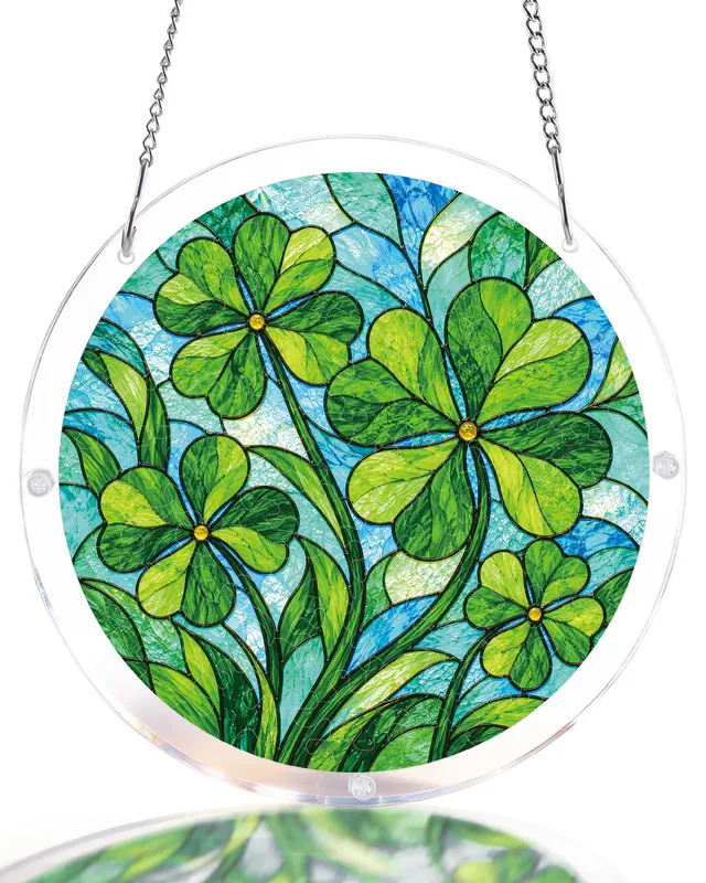kaayee-lucky-clover-suncatcher-kleeblatt-medium image 1