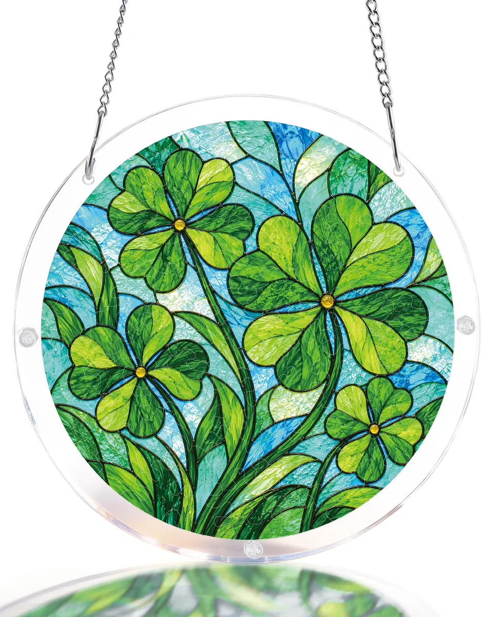 kaayee-lucky-clover-suncatcher-kleeblatt-medium image 1