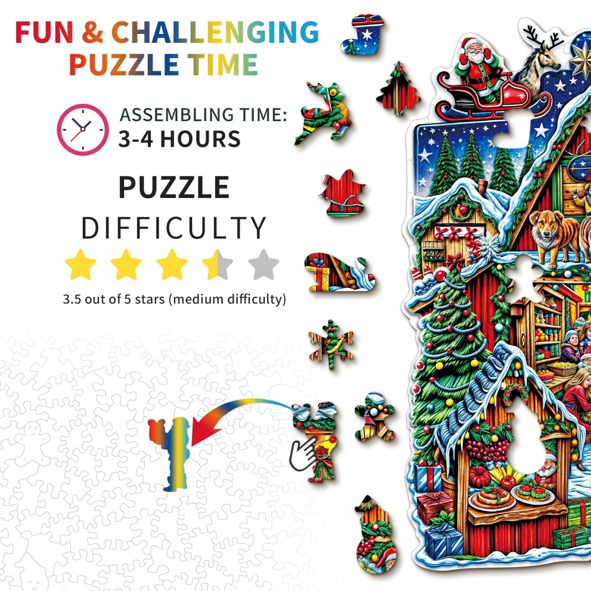 kaayee-christmas-grocery-store-wooden-puzzle-medium image 4